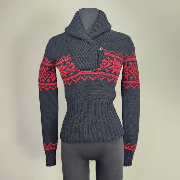 RALPH LAUREN cashmere blend Fair Isle sweater - Picture 3 of 11